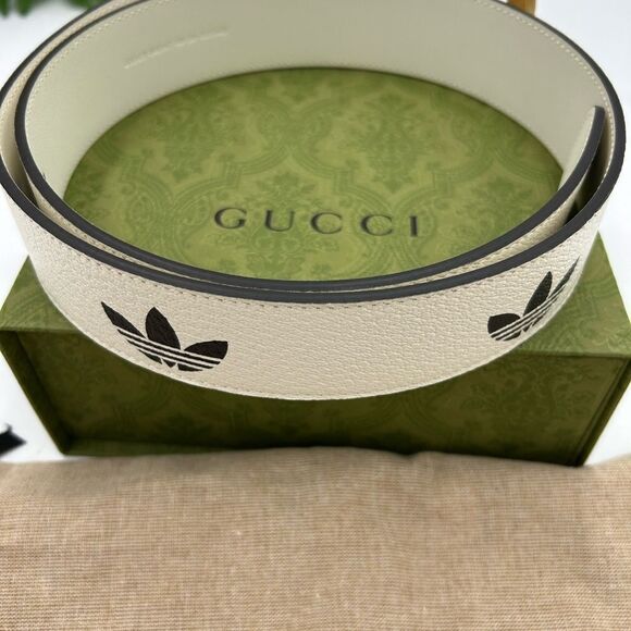 Unisex Gucci, X Adidas, GG Marmont, leather belt size size 90 cm/36 inches Italy main image 9